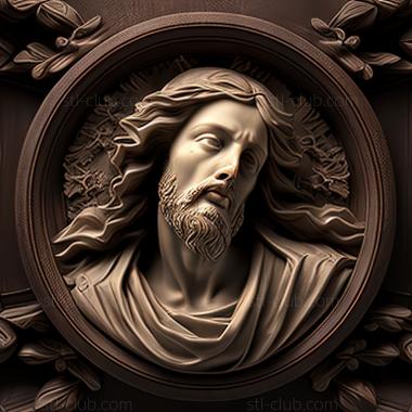 3D model st jesus (STL)